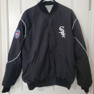 Starter MLB White Sox Bomber Jacket L VINTAGE Collector Like New Condition